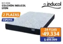 Cetrogar Inducol colchón lyon oferta