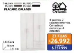 Cetrogar Orlandi placard oferta