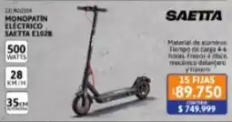 Cetrogar Saetta monopatin electrico saetta e102b oferta