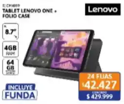 Cetrogar Lenovo tablet lenovo one oferta