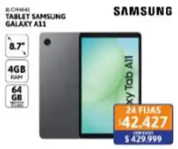Cetrogar Samsung tablet galaxy a11 oferta