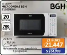 Cetrogar Bgh microondas bgH oferta