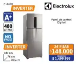 Cetrogar Electrolux refrigerador oferta