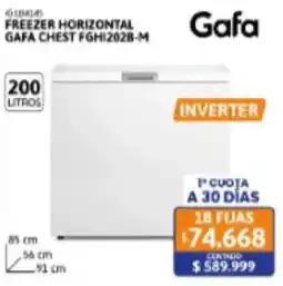 Cetrogar Gafa freezer horizontal oferta