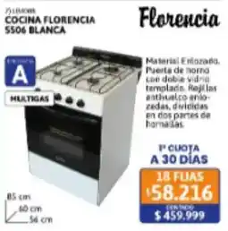 Cetrogar Florencia cocina florencia oferta