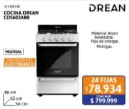 Cetrogar Drean cocina oferta