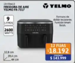 Cetrogar Yelmo freidora de aire fr-7317 oferta