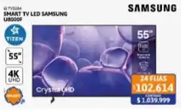 Cetrogar Samsung smart tv led ub000f oferta