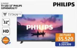 Cetrogar Philips tv led 32 oferta