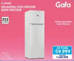 Cetrogar Gafa heladera con freezer oferta