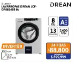 Cetrogar Drean lavarropas lcf-dr0614sb ia oferta