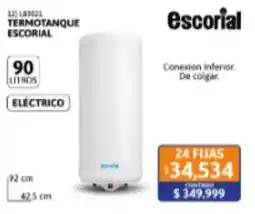 Cetrogar Escorial termotanque escorial oferta