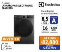 Cetrogar Electrolux lavarropas elaf208s oferta