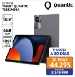 Cetrogar Quantic tablet oferta