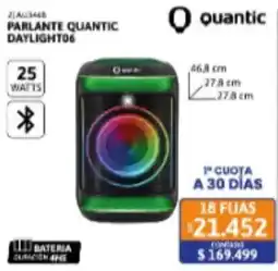 Cetrogar Quantic parlante quantic daylight06 oferta