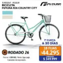 Cetrogar Futura bicicleta R26 country city oferta
