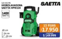 Cetrogar Saetta hidrolavadora saetta hpw220 oferta