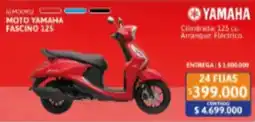 Cetrogar Yamaha moto fascino 125 oferta