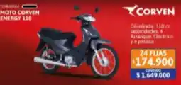 Cetrogar Corven moto energy 110 oferta