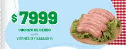 Almacor Chorizo de cerdo oferta