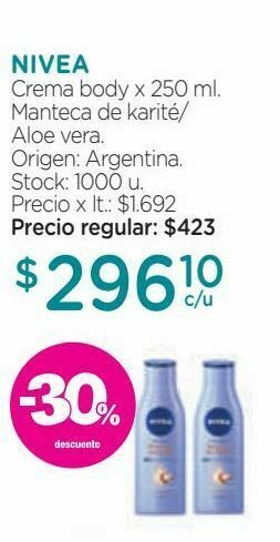 Farmacity Crema body derma care rep intensiva 250 ml. oferta