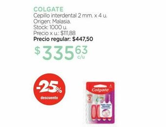Cepillo interdental 2 mm. x 4 u.