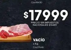 Diarco Vacio c ód 17646 oferta