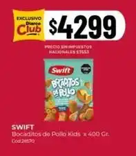 Diarco Swift - bocaditos de pollo kids oferta