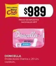 Diarco Doncella - protectores diarios x 20 un oferta