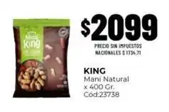 Diarco King - maní natural oferta