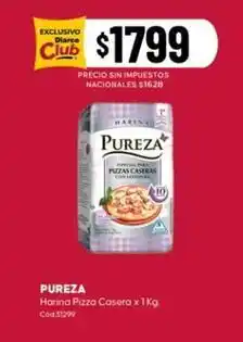 Diarco Pureza - harina pizza casera x 1kg oferta