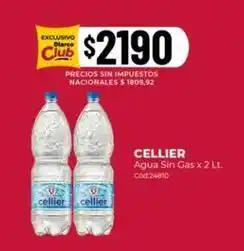 Diarco Cellier - agua sin gas x 2 lt. cod:24810 oferta