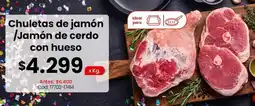 Coto Ideal - chuletas de jamón / jamón de cerdo con hueso oferta