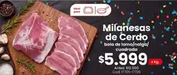 Coto Ideal - milanesas de cerdo oferta