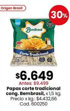 Coto Origen - papas corte tradicional cong oferta