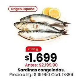 Coto Origen - sardinas congeladas oferta