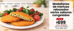 Coto Medallones de merluza rebozados varios sabores congelados oferta
