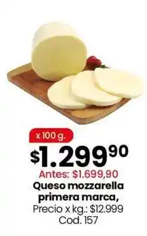 Coto Queso mozzarella oferta