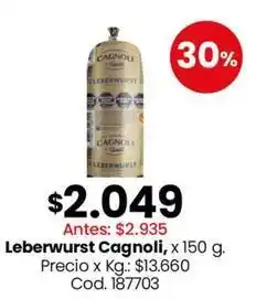Coto Cagnoli - leberwurst oferta