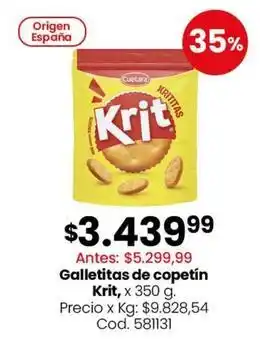 Origen - galletitas de copetín