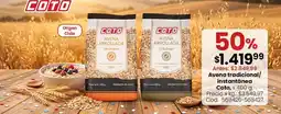 Coto Coto - avena tradicional/ instantánea oferta