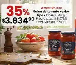 Coto Salsa de tomate varios tipos oferta