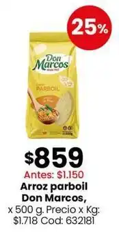 Coto Don marcos - arroz parboil oferta