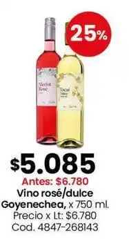 Coto Goyenechea - vino ros oferta
