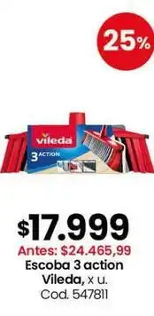 Coto Vileda - escoba 3 action oferta