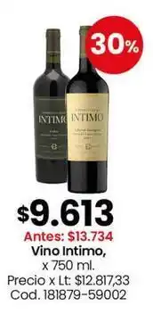 Coto Intimo - vino , x 750 ml oferta