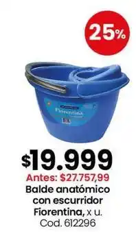 Coto Fiorentina - balde anat uevoico con escurridor oferta