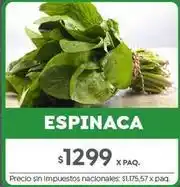 Jumbo Espinaca oferta