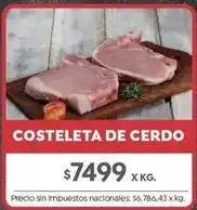 Costeleta de cerdo