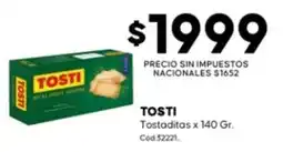 Diarco Tosti tostaditas oferta